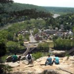 Harpers Ferry, West Virginia, from Maryland Heights, Harpers Ferry National Historical Park, Jefferson County, Eastern Panhandle Region