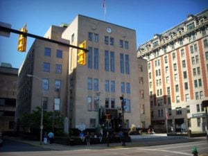 Harrison County Court House, Clarksburg, WV, Monongahela Valley Region