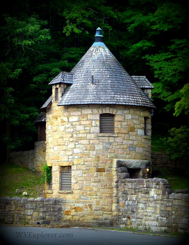 Tower at Hawks Nest State Park, Ansted, WV, Fayette County, New River Gorge Region