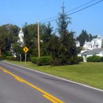 Highway through Lost City, WV, Hardy County, Potomac Branches Region