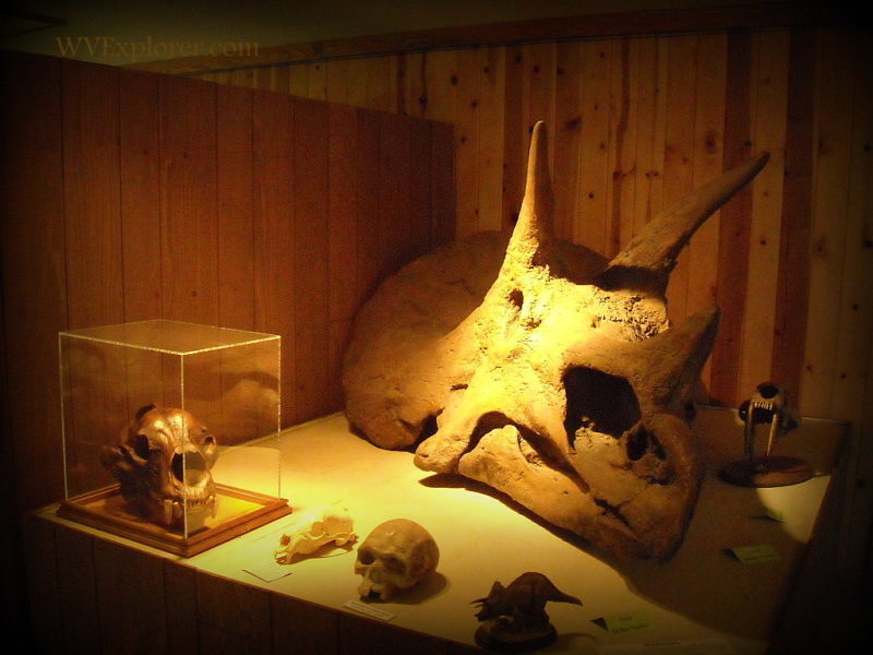 Caving exhibit at Lost World Caverns, Lewisburg, WV, Greenbrier County, Greenbrier Valley Region