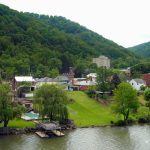 Kanawha waterfront at Montgomery, WV, Kanawha County, Metro Valley Region