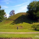 Grave Creek Mound at Moundsville, WV, Marshall County, Northern Panhandle Region