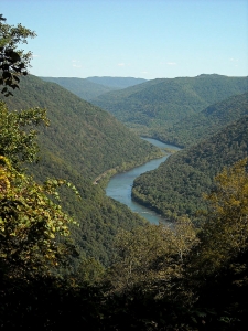 New River near Grandview, New River Gorge National Park and Preserve, New River Gorge Region