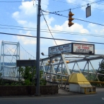 Toll bridge over Ohio River at Newell, WV, Hancock County, Northern Panhandle Region