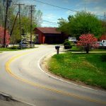 Pea Ridge Road in Pea Ridge, West Virginia, Cabell County, Metro Valley Region