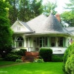 Queen Anne residence at Alderson, WV, Greenbrier County, Greenbrier Valley Region