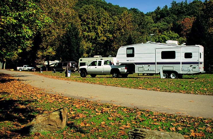 Campgrounds on New River, New River Gorge Region