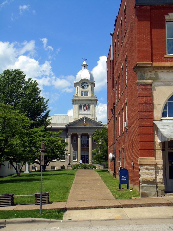 Ritchie County Court House at Harrisville, West Virginia