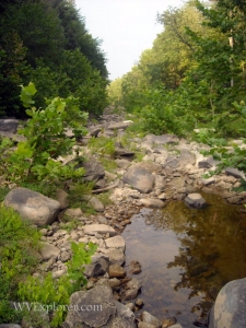 End of the Lost River near Wardensville, WV, Hardy County, Potomac Branches Region