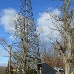 Derrick at Sistersville, WV, Tyler County, Mid-Ohio Valley Region