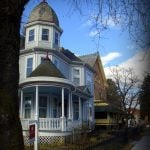 Victorian homes in Sistersville, WV, Tyler County, Mid-Ohio Valley Region