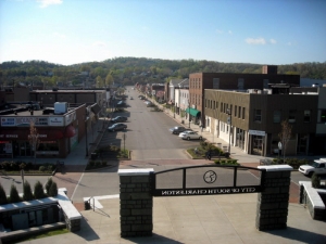 D Street, South Charleston, West Virginia, Kanawha County, Metro Valley Region