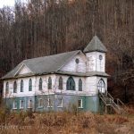 Old church at Tams, WV, Raleigh County, Hatfield & McCoy Region