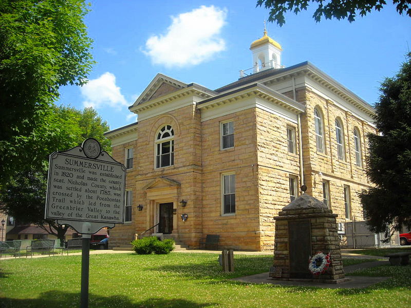 Nicholas County Court House, Summersville, WV, Nicholas County, New River Gorge Region
