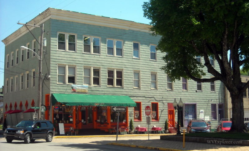 Cafe in Sutton, West Virginia, Braxton County, Heartland Region