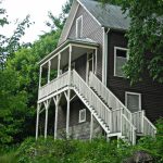 Preserved house in Thurmond, WV, Fayette County, New River Gorge National Park and Preserve, New River Gorge Region