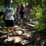 Hikers atop Seneca Rocks, Seneca Rocks, WV, Pendleton County, Potomac Branches Region