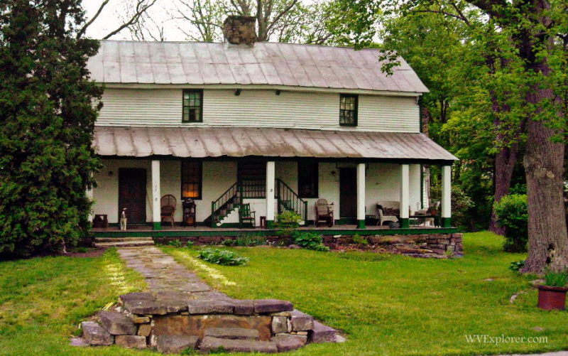 Tavern welcomed travelers at Ansted