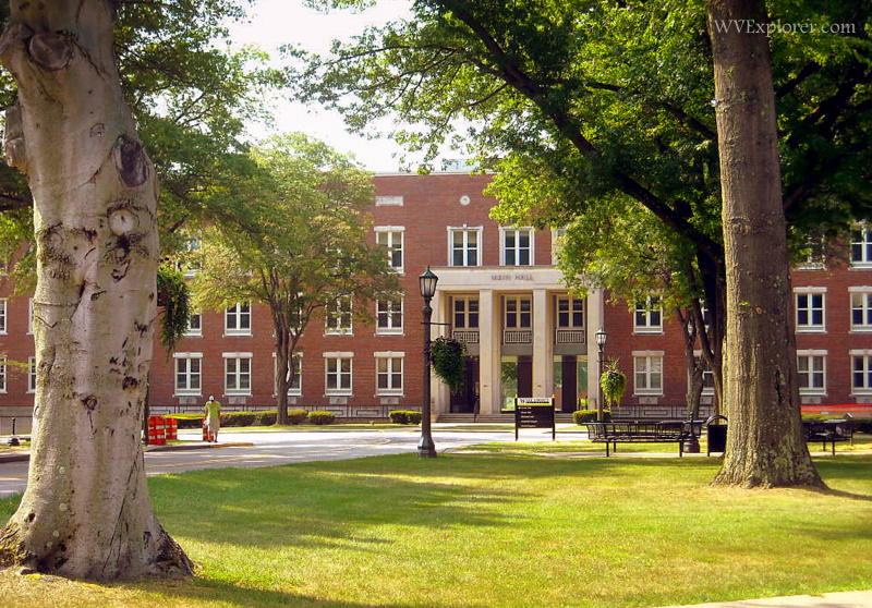 Lawn at West Liberty State College