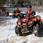 Winter ATV Touring at ACE Adventure Resort