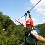 Canopy tour through the New River Gorge