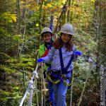 Young adventurers on Sky Bridge, ACE Adventure Resort