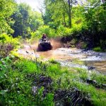 ATV touring near Toney Fork, WV, Wyoming County, Hatfield & McCoy Region