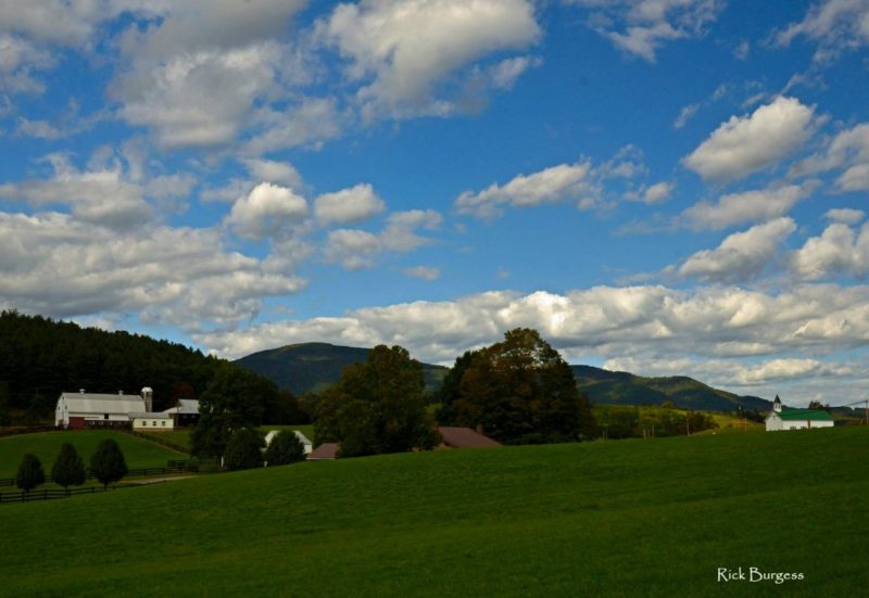 Farmland in Pocahontas County, Allegheny Highlands Region