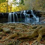 Autumn at Brush Creek Falls, Bluestone Region