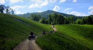 Panorama at Burning Rock Outdoor Adventure Park, Sophia, WV, Hatfield & McCoy Region