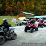 ATV riders at Burning Rock Outdoor Adventure Park, Sophia, WV, Hatfield & McCoy Region