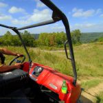 ATV on ridge at Burning Rock Outdoor Adventure Park, Sophia, WV, Hatfield & McCoy Region
