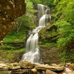 Cathedral Falls near Gauley Bridge, WV, Fayette County, New River Gorge Region