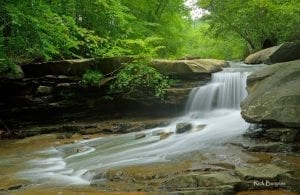 Drawdy Creek Falls near Peytona, WV, Boone County, Hatfield & McCoy Region