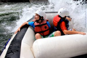Family rafting on New River with Adventures on the Gorge