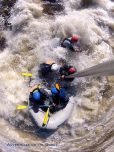 Mid-rapid run on Gauley River, Gauley River National Recreation Area.