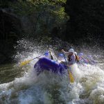 Standing wave on Gauley River, Adventures on the Gorge
