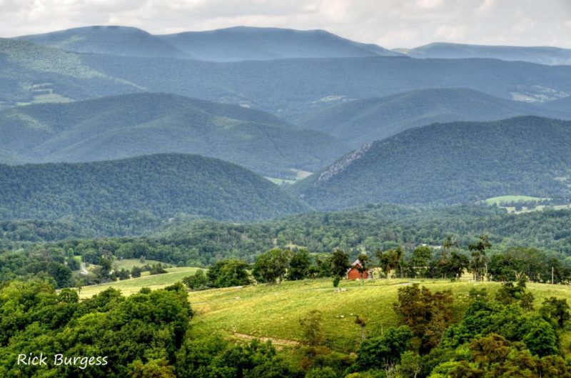 Allegheny Mountains Landscape