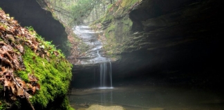 Grotto at Coonskin Park, Charleston, WV, Kanawha County, Metro Valley Region