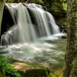 Upper Falls of Holly River, Holly River State Park, Webster County, Allegheny Highlands Region