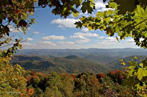 Vista at Kumbrabow State Forest, State Forests, Allegheny Highlands Region