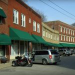 Storefronts in Matewan, West Virginia, Mingo County, Hatfield & McCoy Region
