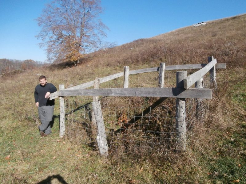 Cave Entrance Safely Fenced, Randolph County, Caving in Allegheny Highlands Region