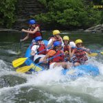 Rafters near Harpers Ferry, WV, Shenandoah River Whitewater Rafting, River Riders