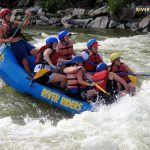 Paddlers on lower Potomac River, River Riders