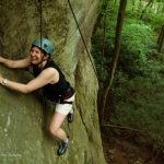 Climbing near New River Gorge Bridge