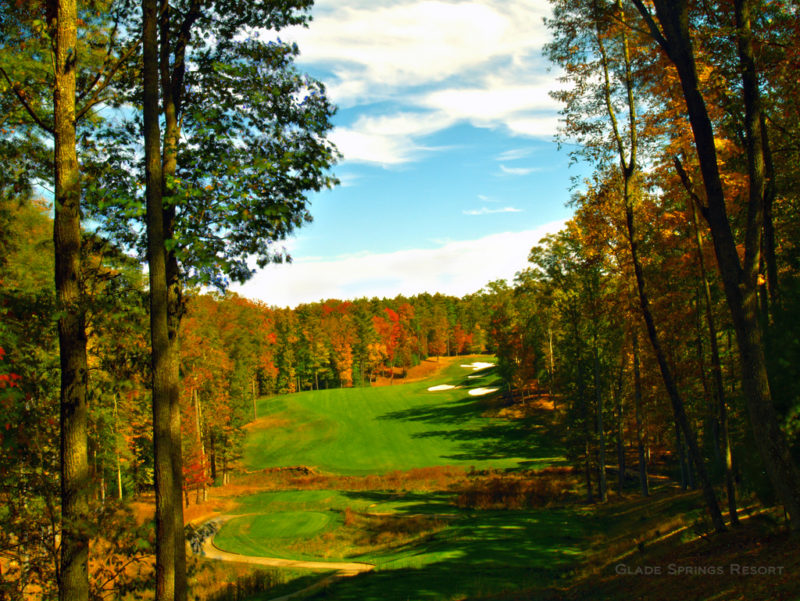 No. 16 at Stonehaven Golf Course, Glade Springs Resort, New River Gorge Region