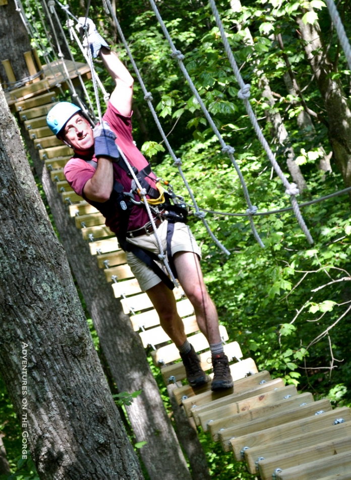 Sure-footed fun in New River Gorge Sure-footed fun in New River Gorge, Adventures on the Gorge