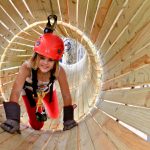 Tunneling through treetops, Adventures on the Gorge